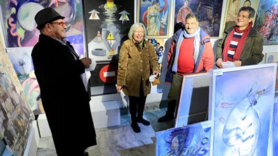 توزيع جوائز مؤسسة فاروق حسني 7 مارس