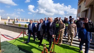 محافظ البحيرة وقنصل فرنسا في جولة بمدينة رشيد الجديدة ومشروع بشاير الخير 4