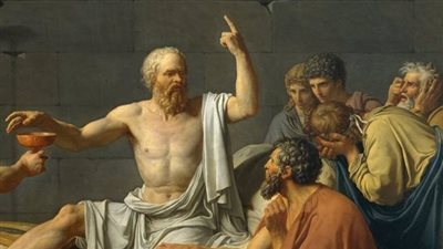 في ذكرى إعدامه.. كيف جسد جاك لوي دافيد لحظات سقراط الأخيرة؟