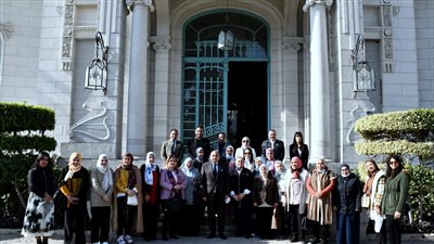 تفاصيل زيارة جامعة عين شمس لمتحف القوات الجوية 