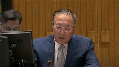 الصين في مجلس الأمن: عدم الالتزام باتفاقية مينسك هو سبب الوضع الحالي.. ويجب مراعاة المطالب الأمنية لطرفي الأزمة 