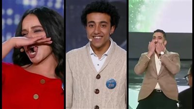 متسابقة تزغرط وآخر يسجد وعمرو يوسف لمتسابق: وريني بطاقتك.. أبرز لقطات فقرة التمثيل في الدوم