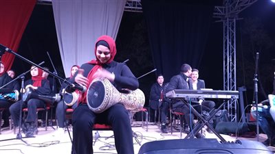 ورش فنية للأطفال في اليوم الثاني للقافلة الثقافية في قرية إلياس بوادي النطرون