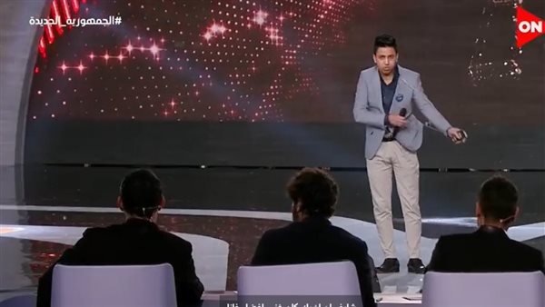 المتسابق كريم فاروق