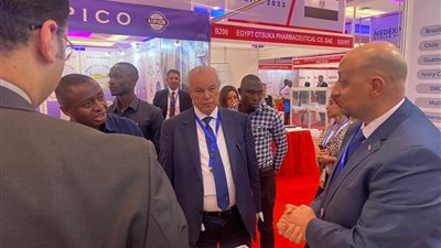 افتتاح الجناح المصري بمعرض Med Expo Africa بحضور السفير والملحق التجاري بتنزانيا