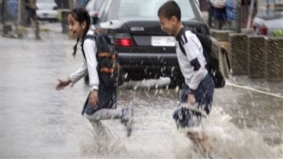 تزامنا مع نوة الأخدود العلوي.. تعليمات ضرورية من التعليم لحماية طلاب المدارس خلال سقوط الأمطار