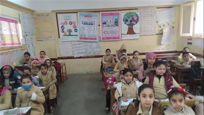 انتظام الدراسة خلال أول أيام الفصل الثاني بالبحيرة 