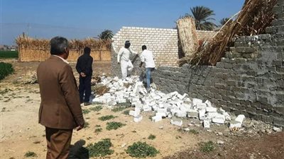 ضمن الموجة الـ 19.. إزالة 9 حالات تعدٍ على أملاك الدولة والأراضي الزراعية بسوهاج
