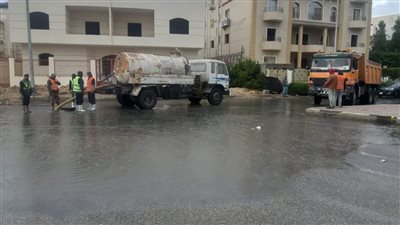 الشروق طوارئ 24 ساعة.. أجهزة المدن الجديدة ترفع آثار موجة الطقس السيئ وسقوط مياه الأمطار