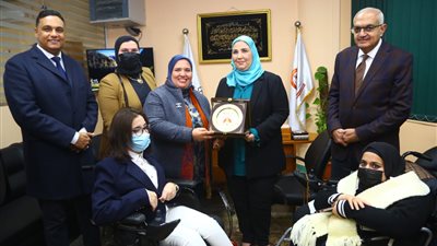 التضامن تفتتح وحدة مناهضة العنف ضد المرأة في جامعة المنصورة | صور