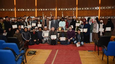 سفراء الأزهر يختتم دورة شرح كتاب الملوكي في التصريف للشيخ فوزي كوناتي