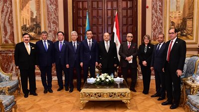 في أول ظهور بعد تماثله للشفاء.. رئيس مجلس الشيوخ يستقبل وفدا من كازاخستان