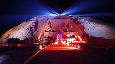  بعد تعامد الشمس.. جولة افتراضية 3D في معبد أبو سمبل الكبير بأسوان
