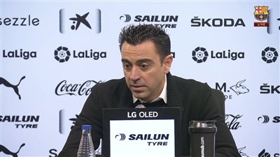 تشافي بعد الفوز على فالنسيا: لا توجد موهبة في العالم أكبر من بيدري