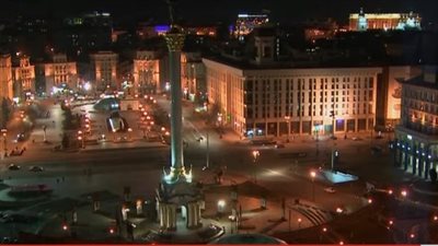 أول مرة لفضائية مصرية.. إكسترا نيوز تنقل مشاهد حية من العاصمة الأوكرانية قبل الغزو الروسي المحتمل | صور