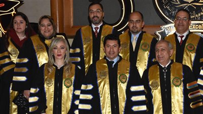 وزير الشباب يشهد احتفال الأكاديمية العربية بتخريج دفعة جديدة