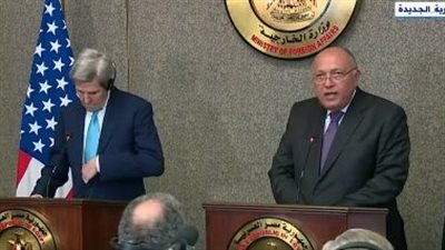 شكري يعلن تدشين مجموعة العمل المصرية الأمريكية المشتركة حول تغير المناخ 