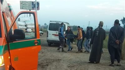 انقلاب سيارة ملاكي بترعة على طريق منفلوط أسيوط الزراعي | صور 