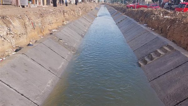 تبطين ترع الإسكندرية