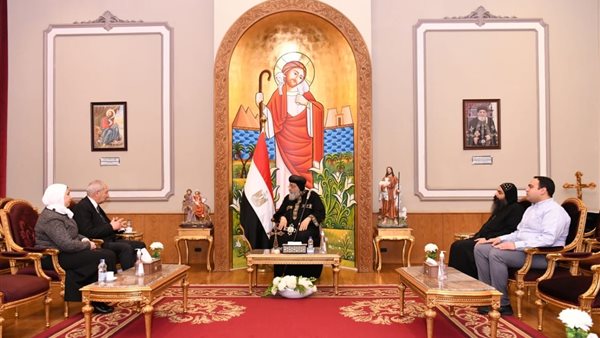 البابا تواضروس خلال