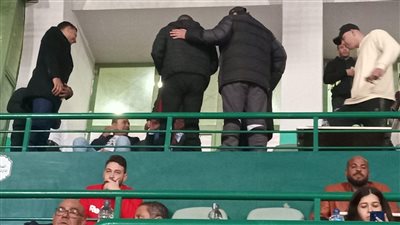 جهاز المنتخب يتابع لقاء طلائع الجيش وفاركو |صور