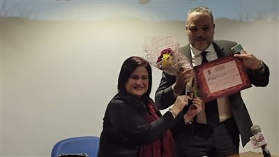  مؤسسة تغريد فياض تكرم الفنان تامر عبد المنعم 