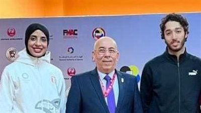 الصاوي وفريال ثنائي الكاراتيه المصري الأفضل في العالم