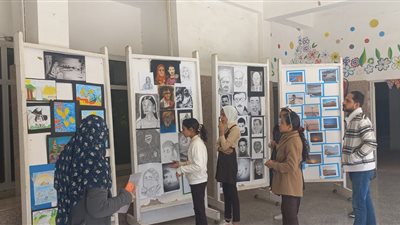 60 لوحة عن الإسراء والمعراج ضمن معرض تشكيلي بثقافة طور سيناء