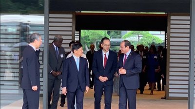 السيسي يهنئ إمبراطور اليابان بالعيد القومي لبلاده