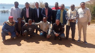 رئيس المتحف القومي للحضارة يجري زيارة تفقدية لمنطقتي عمدا والسبوع في أسوان | صور