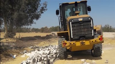 إزالة 19 حالة تعدٍ على الأراضي الزراعية بنطاق 3 مراكز بالبحيرة