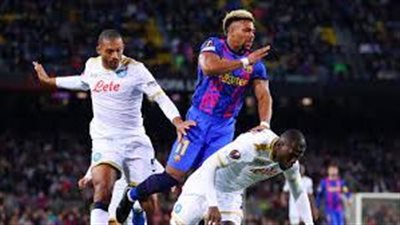 موعد مباراة برشلونة ونابولي في الدوري الأوروبي والقنوات الناقلة