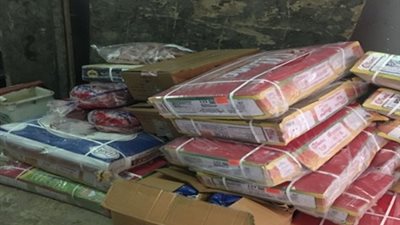 ضبط 2.5 طن لحوم مجهولة المصدر داخل مفرمة بالمرج 