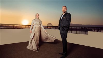 ننشر صور فوتوسيشن زفاف البريطانيان بلال وزينب في الأقصر