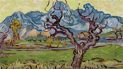 تقدر بـ 45 مليون جنيه.. لوحة حقول جبال الألب لـ فان جوخ للمرة الأولى في مزاد