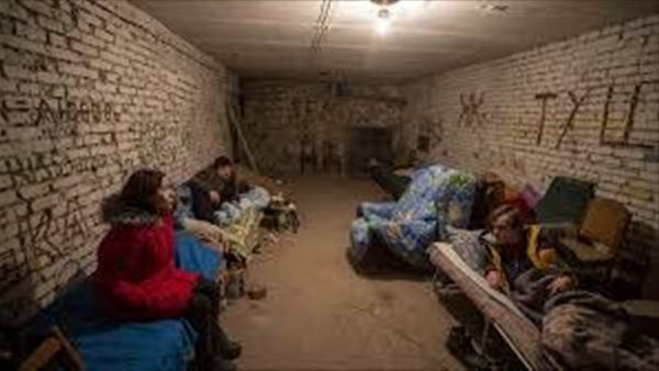 مخابئ بأوكرانيا