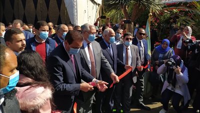 وزير الزراعة يفتتح معرض زهور الربيع الـ89 بحديقة الأورمان