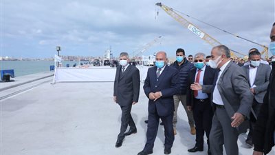 الانتهاء من أعمال البنية التحتية لمحطة تحيا مصر بميناء الإسكندرية وتشغيلها تجريبيا قبل يونيو