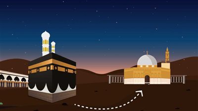 قصة الإسراء والمعراج مختصرة للأطفال.. كيف وصف النبي سيدنا جبريل؟ 