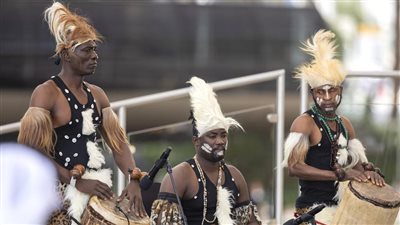 عروض من تراث القارة الإفريقية خلال احتفالات الاتحاد الإفريقي بـ إكسبو دبي