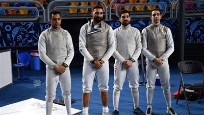 منتخب سلاح الشيش يحرز المركز السادس في كأس العالم المقامة بالقاهرة