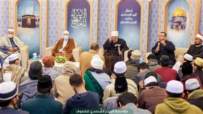علماء الأزهر والوافدون يحتفلون بذكرى الإسراء والمعراج من البيت المحمدي 