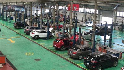 السبب مجهول.. تفاصيل حريق مركز صيانة هيونداي في بور سعيد