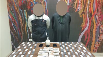 القبض على شخصين بحوزتهما 1200 قرص مخدر بأسيوط