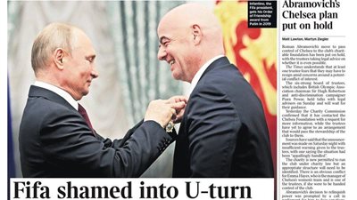 هجوم باريسي على مبابي وفيفا يتخذ عقوبات ضد روسيا.. جولة في الصحف العالمية اليوم