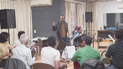 بروفات الحفل الثاني من السيمفونيات التراثية بدرا الأوبرا المصرية | صور