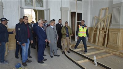 الفريق أسامة ربيع يدشن معديتين جديدتين ويتفقد أعمال الترميم بمبنى القبة ببورسعيد| صور 