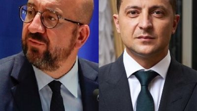 الرئيس الأوكراني يبحث مع رئيس المجلس الأوروبي طلب انضمام كييف لـ الأمم المتحدة