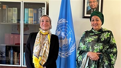 وزيرة البيئة تلتقي نائبة الأمين العام للأمم المتحدة لمناقشة استعدادات مصر لاستضافة مؤتمر المناخ Cop27