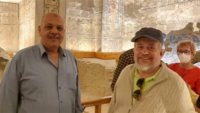 رئيس الاتحاد الدولي للرماية يزور منطقة آثار وادي الملوك بالأقصر| صور